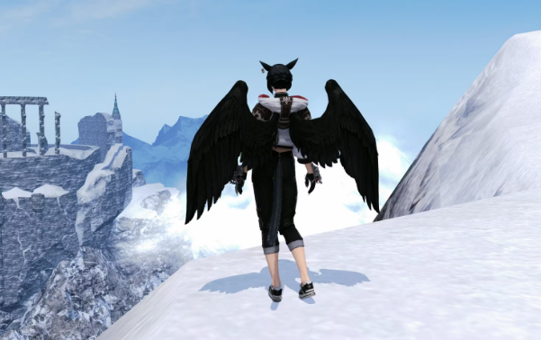 fallen angel wings ffxiv